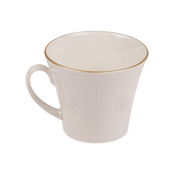 Stitched 6 db-os porcelán csésze és csészealj készlet- Kutahya-image-3