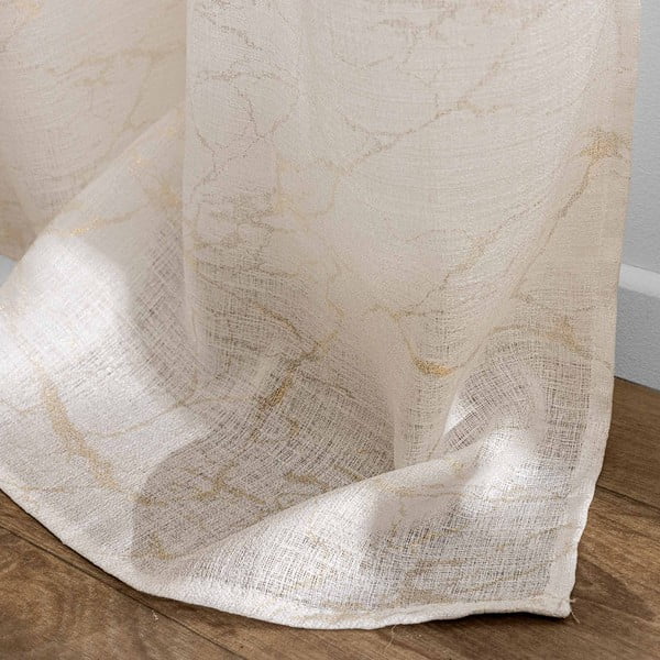 Bézs fényáteresztő függöny 140x280 cm Marius – douceur d'intérieur-image-3