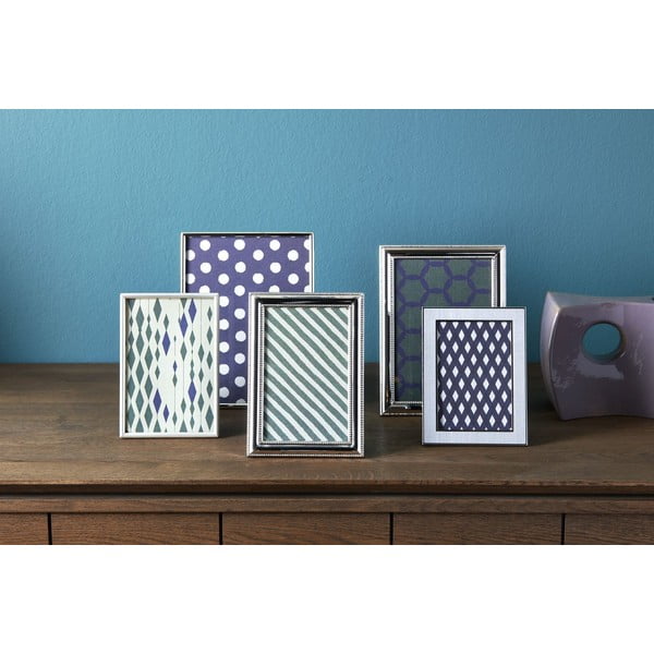 Ezüstszínű fém álló-fali képkeret 26x18 cm Sweet Memory - Zilverstad-image-1