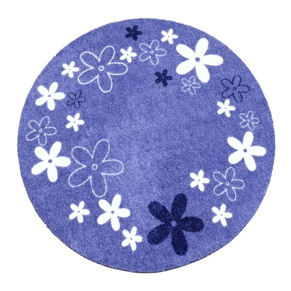Flower lila gyerekszőnyeg, ⌀ 100 cm - Zala Living