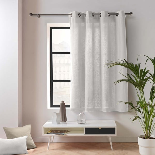Fehér függöny 135x180 cm Twily – douceur d'intérieur-image-2