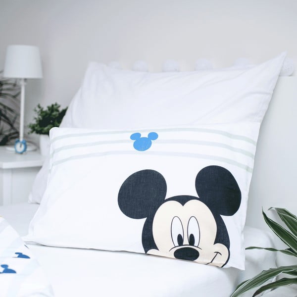 Pamut ágyneműhuzat babaágyhoz 100x135 cm Mickey – Jerry Fabrics-image-3
