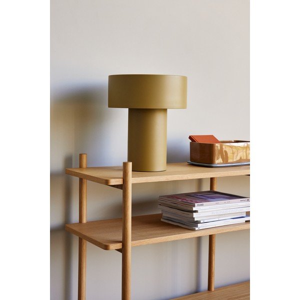 Khaki asztali lámpa (magasság 37 cm) Aki – Hübsch-image-1
