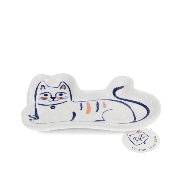 Kerámia ékszertartó állvány Cat – Rex London-image-2