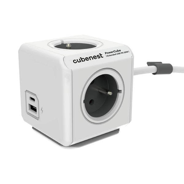 Elosztó PowerCube Extended USB – Cubenest