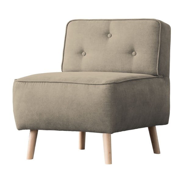 Lounge szürkés-barna fotel - Kooko Home