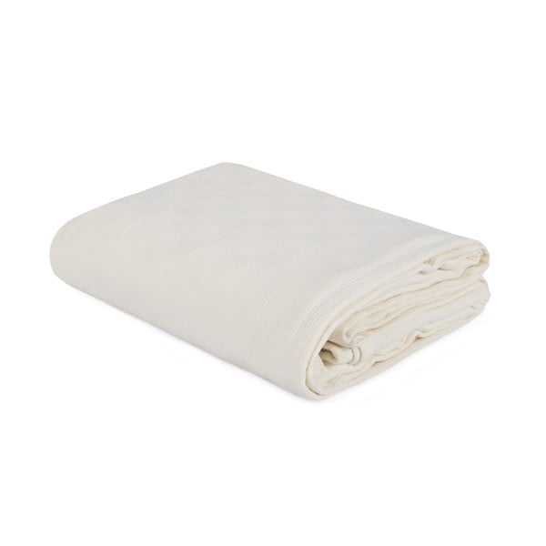 Pique Cream könnyű pamut ágytakaró, 200 x 240 cm-image-1