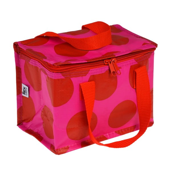 Piros-rózsaszín hűtőtáska Spotlight – Rex London