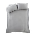Szürke kétszemélyes ágyneműhuzat 200x200 cm Silky Soft - Catherine Lansfield
