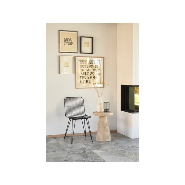 Kerek tárolóasztal ø 40 cm Varel – Villa Collection-image-1