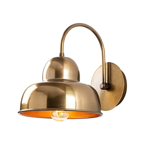 Aranyszínű fali lámpa ø 20 cm Multan – Opviq lights-image-2