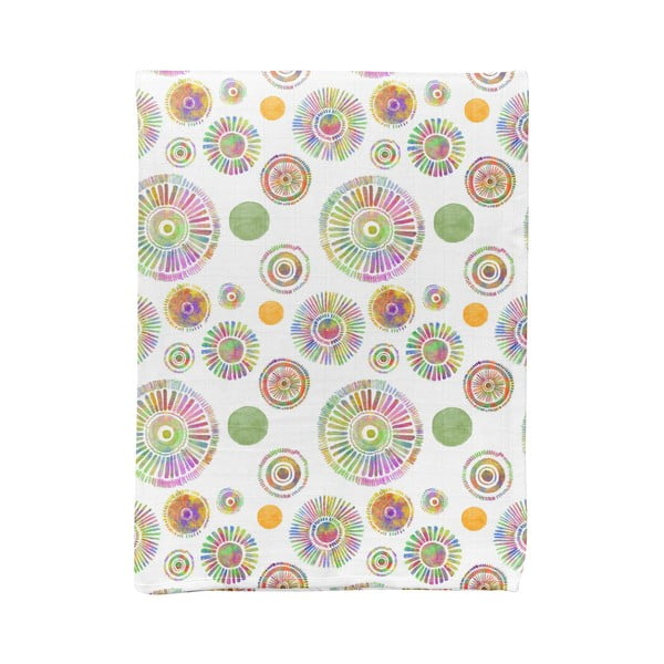 Fehér muszlin gyerek takaró 75x100 cm Maya – Mijolnir