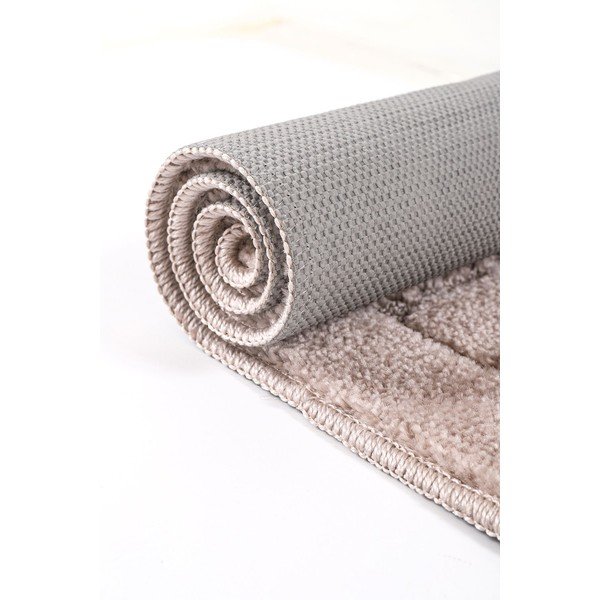 Barna fürdőszobai kilépő szett 2 db-os 50x80 cm Kareli – Foutastic-image-4