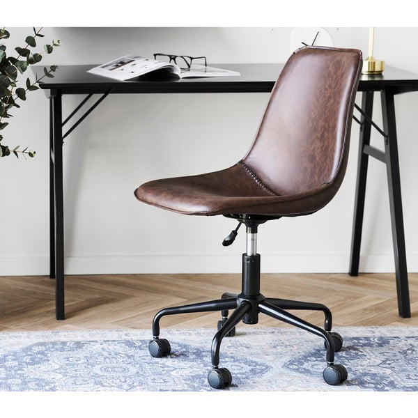 Sötétbarna irodai szék Monaco – House Nordic-image-1