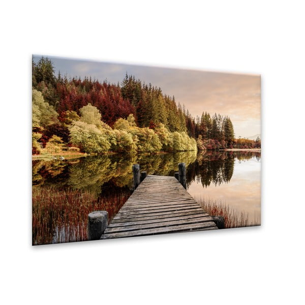 Autumn Path üvegfestés, 80 x 120 cm - Styler-image-2