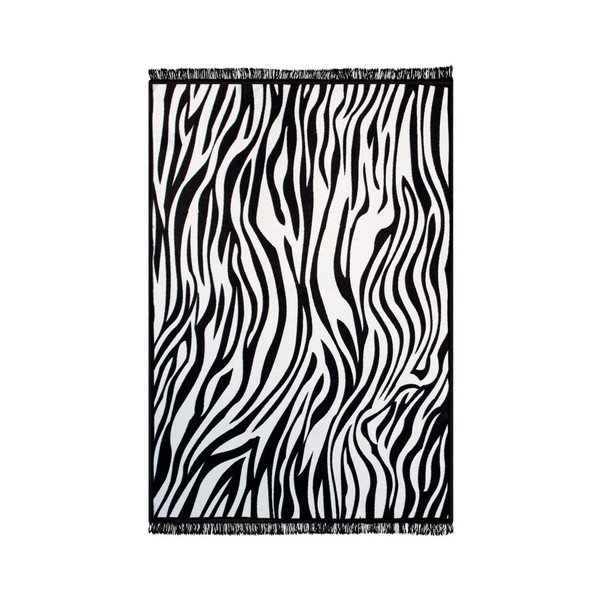 Doube Sided Rug Zebra kétoldalas mosható szőnyeg, 80 x 150 cm - Kate Louise-image-2