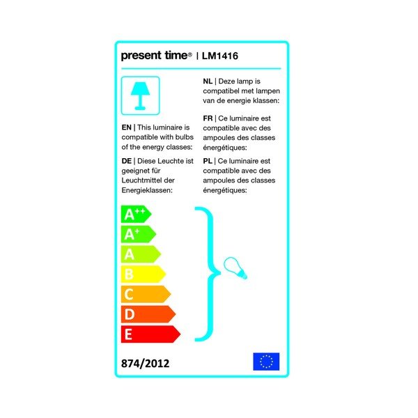 Mingle szürke állólámpa réz színű részletekkel - Leitmotiv-image-3