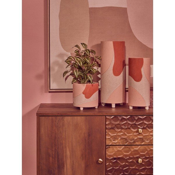 Sötét natúr színű komód 114x70x39 cm Frida – Premier Housewares-image-4