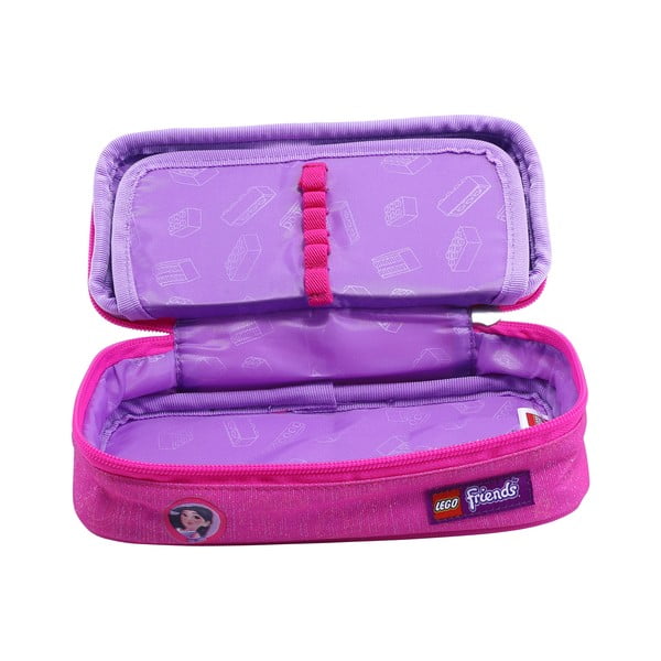 Friends and Chico 3D rózsaszín szögletes tolltartó - LEGO®-image-4