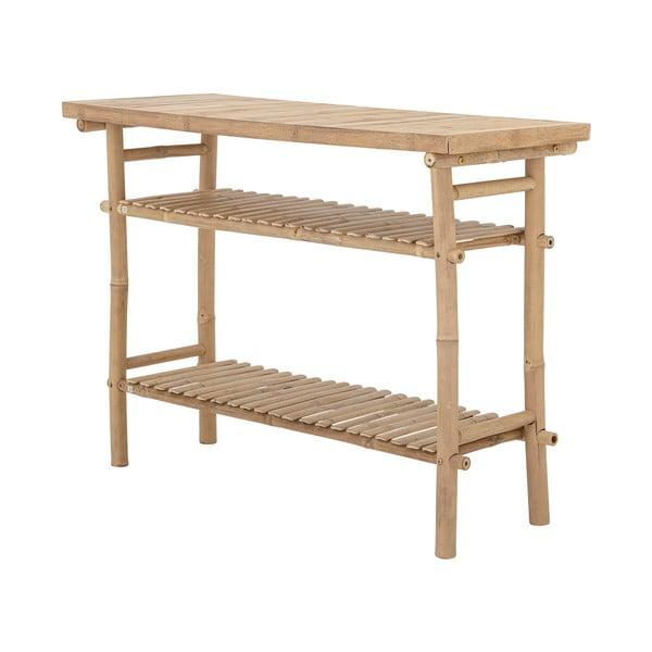 Bambusz tárolóasztal 40x100 cm Sole – Bloomingville-image-3