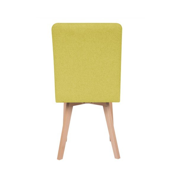 Tulip citromsárga étkezőszék - Mazzini Sofas-image-2