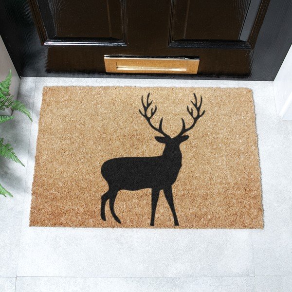 Kókuszrost lábtörlő 40x60 cm Stag – Artsy Doormats-image-2