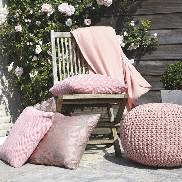 Szürke kötött puff - ZicZac-image-1