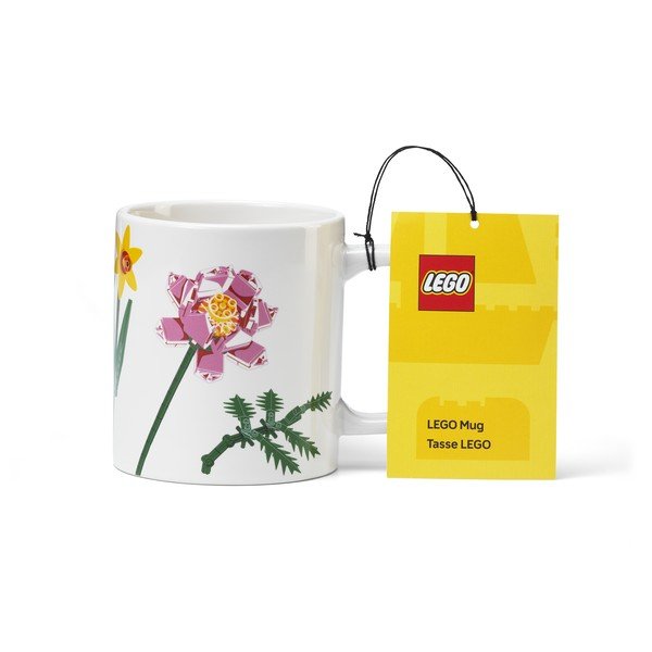Fehér kerámia gyerek bögre 300 ml Botanicals – LEGO®-image-1