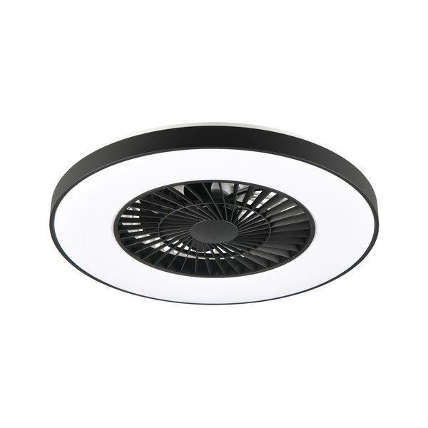 Matt fekete LED mennyezeti lámpa Halmstad – Trio