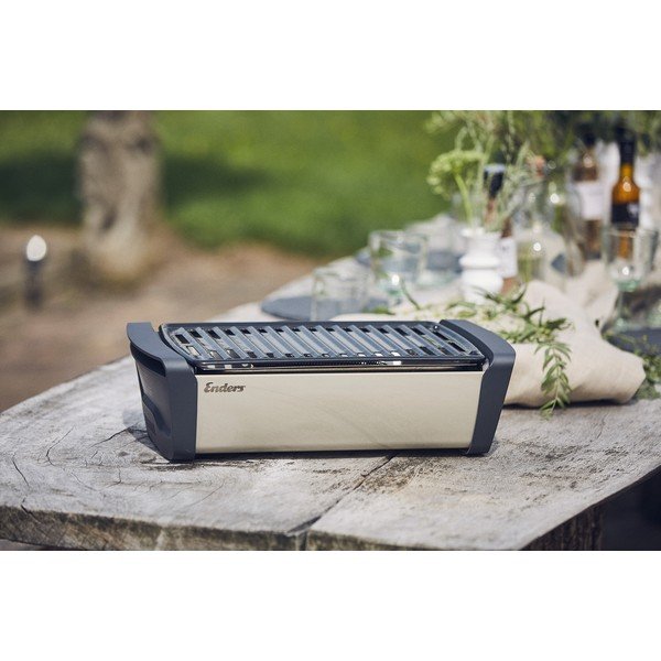 Aurora bézs faszenes grill-image-1