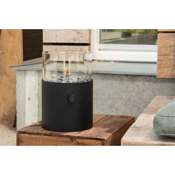 Original fekete gázlámpa, magasság 30,5 cm - Cosi-image-1