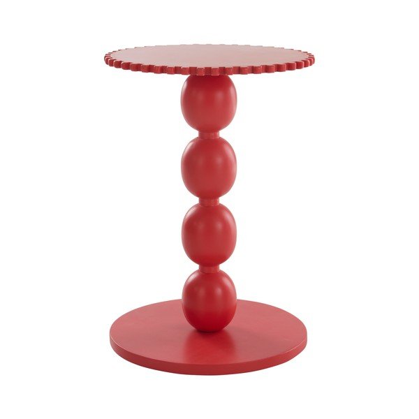 Mangófa kerek tárolóasztal ø 44 cm Ives – Jotex