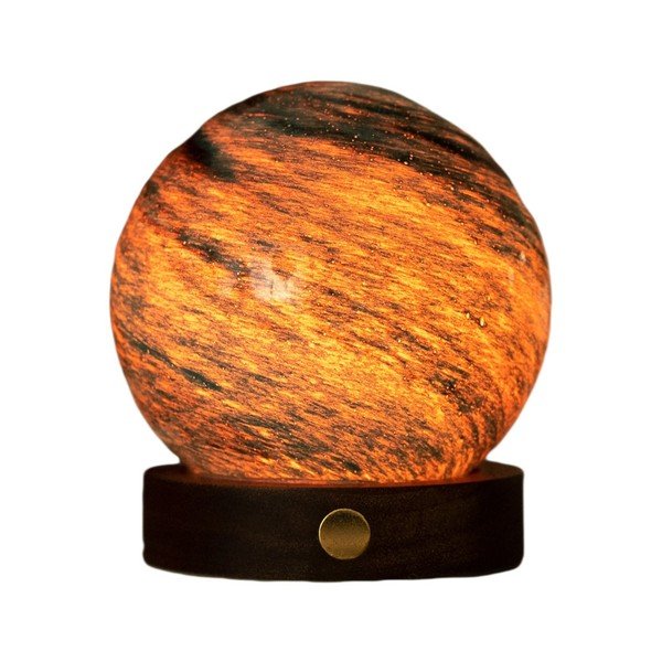Sötétbarna-sötét natúr színű USB fénydekoráció ø 8 cm Stellar Ocean – Gingko