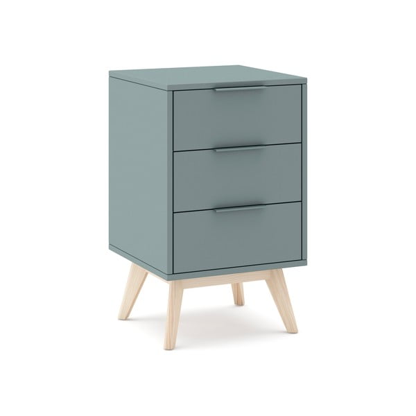 Szürkészöld éjjeliszekrény Pisco – Marckeric-image-4