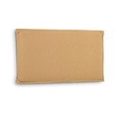 Mustársárga kárpitozott ágytámla 206x106 cm Tanit – Kave Home