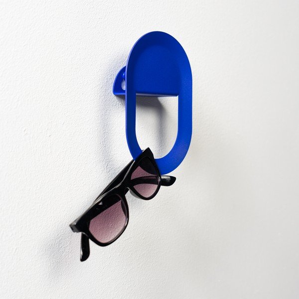 Kék fali acél akasztó Coucou – Spinder Design-image-1