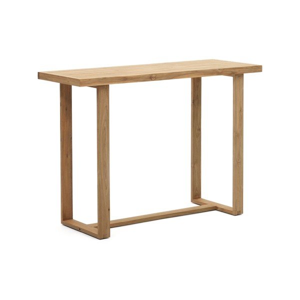 Teakfa kerti bárasztal 140x70 cm Canadell – Kave Home