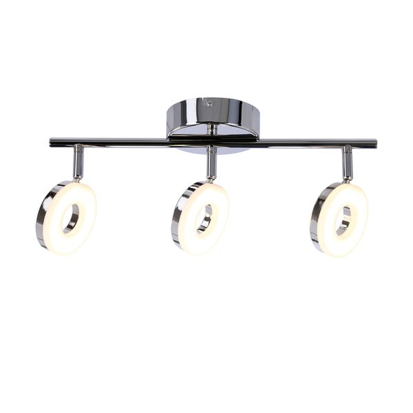 Fényes ezüstszínű LED mennyezeti lámpa 47x16 cm Thema – Candellux Lighting-image-3