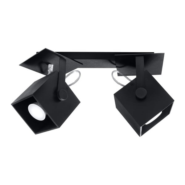 Noe Dos fekete mennyezeti lámpa - Sollux-image-1