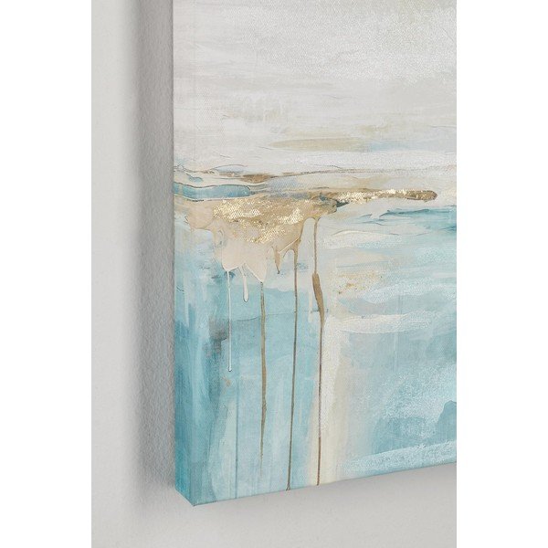 Nyomtatott vászon kép kézzel festett részletekkel  60x60 cm Crown – Bizzotto-image-1