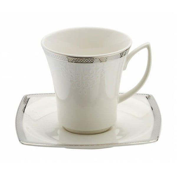 Rahno 6 db-os porcelán csésze és csészealj készlet - Kutahya
