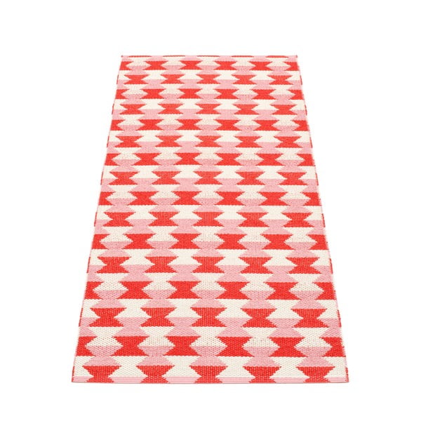 Piros kültéri-beltéri futószőnyeg 70x160 cm Dana Coral – Pappelina-image-1