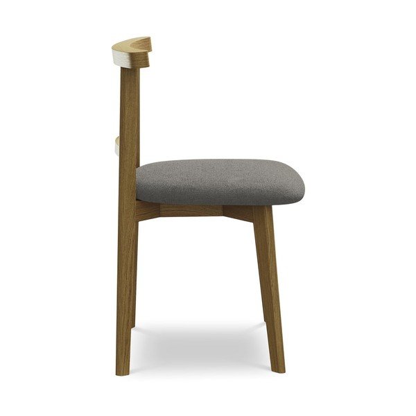 Szürke tömörfa étkezőszék Ohelo – Makamii-image-2