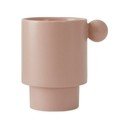 Világos rózsaszín porcelán bögre Inka – OYOY Living Design