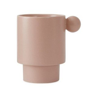 Világos rózsaszín porcelán bögre Inka – OYOY Living Design