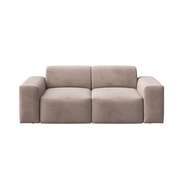 Bézs kordbársony kanapé 205 cm Villet – Rodier