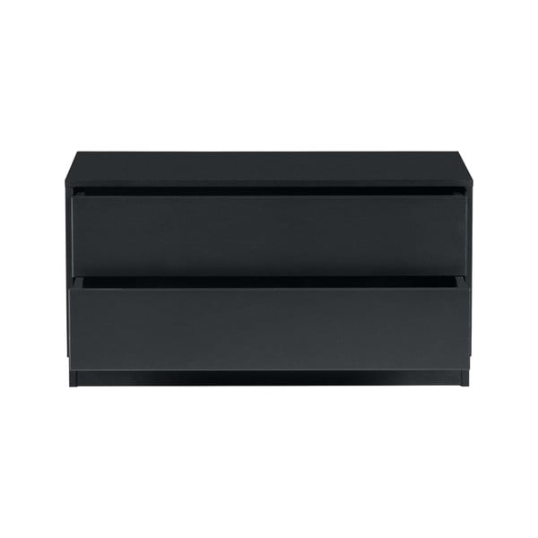 Fekete borovi fenyő moduláris TV-állvány 75x40 cm Finca – WOOOD-image-3