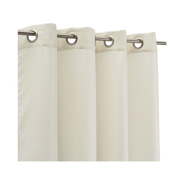 Bézs-aranyszínű jacquard függöny 140x260 cm Lluvia – Casa Selección-image-2