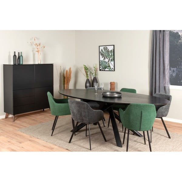 Étkezőasztal kőrisfa dekorral 240x120 cm Cox - Tenzo-image-4