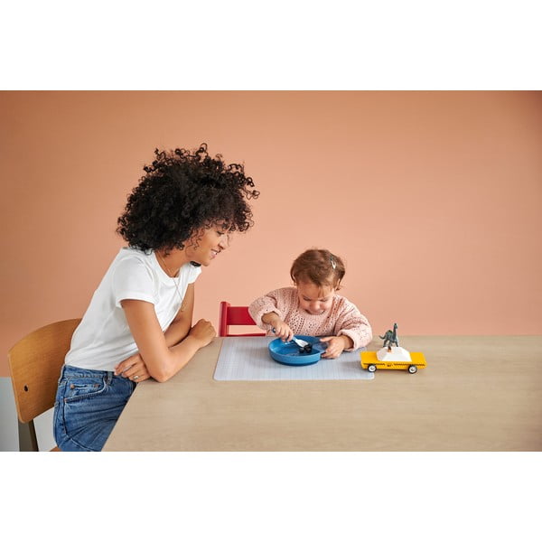 Fehér-világos rózsaszín műanyag gyerek kanál szett 2 db-os Flowers & butterflies – Mepal-image-2